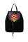 КОЖАНЫЙ РЮКЗАК чёрный № 47, ПЕТРИКОВСКИЙ ЦВЕТОК